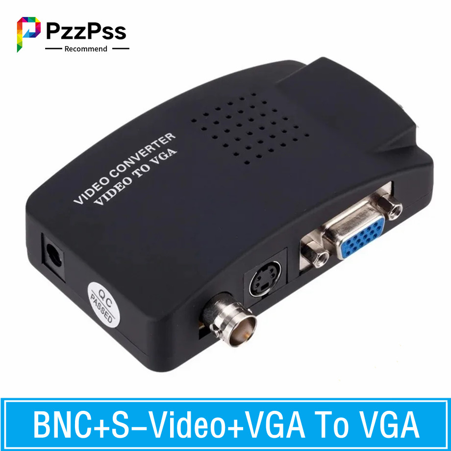 Pc Gaming Vr - PzzPss BNC S-Video VGA to VGA