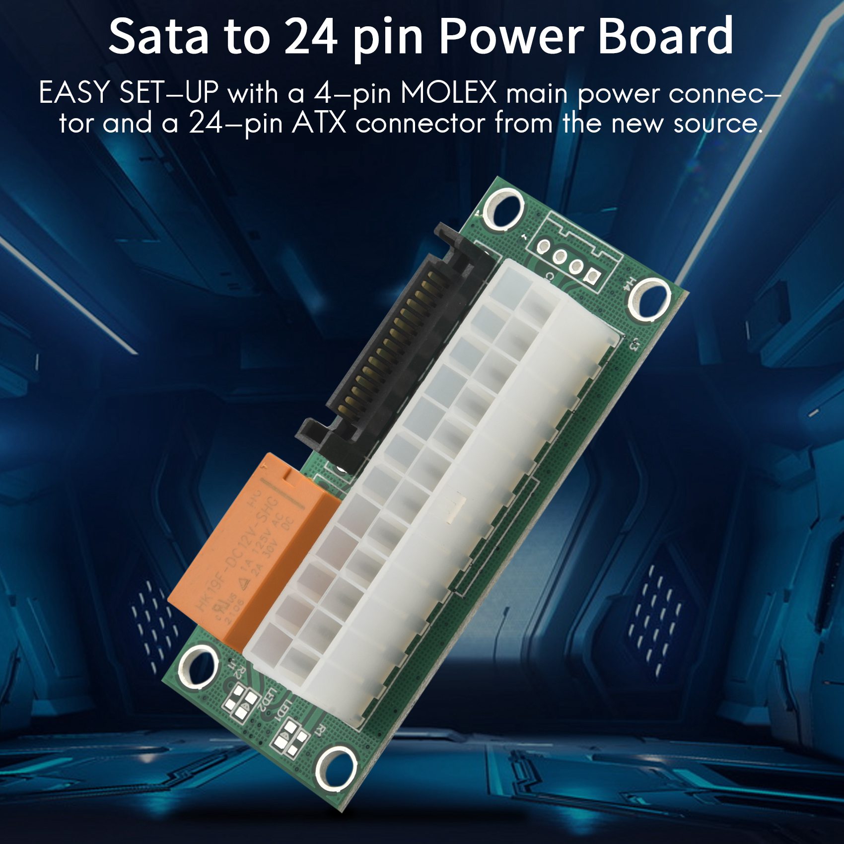 Atx Power Supply - SuperDeals Power Board Dual PSU Multiple