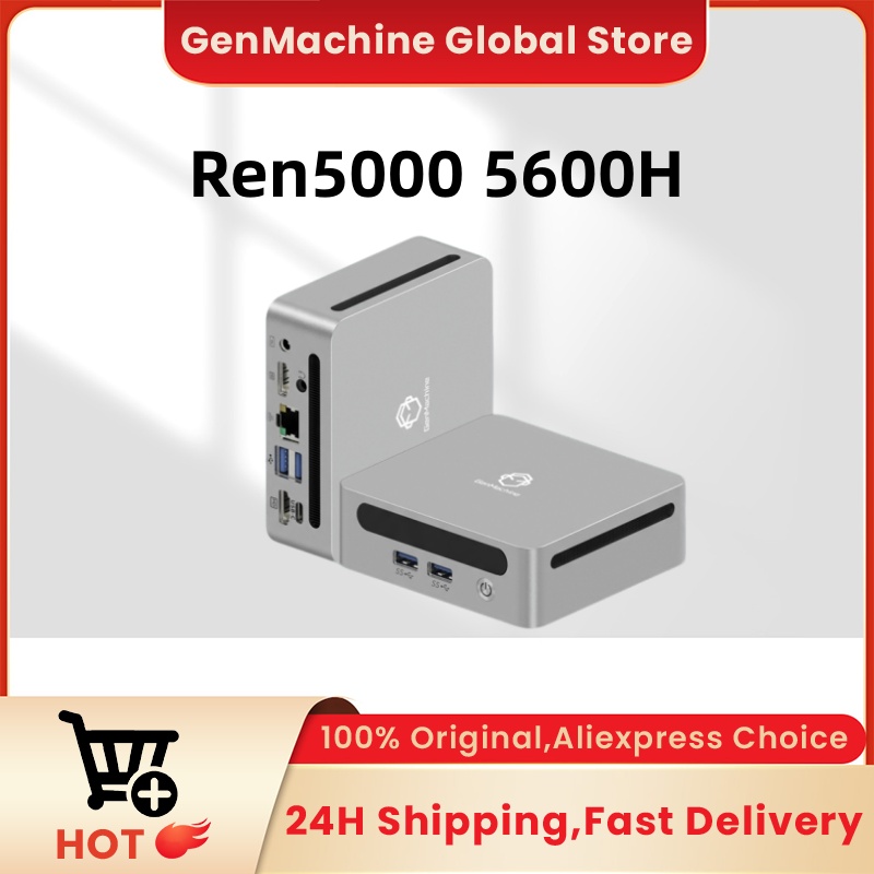 Pc Gaming Ryzen - ﻿ GenMachine Mini PC AMD Ryzen