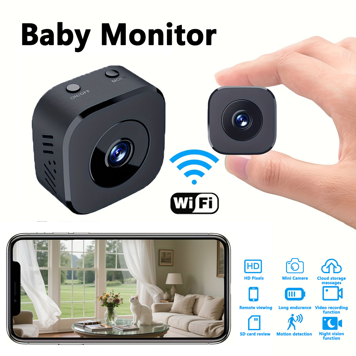 Sound Card Usb - 1080P HD Mini WiFi Camera Indoor