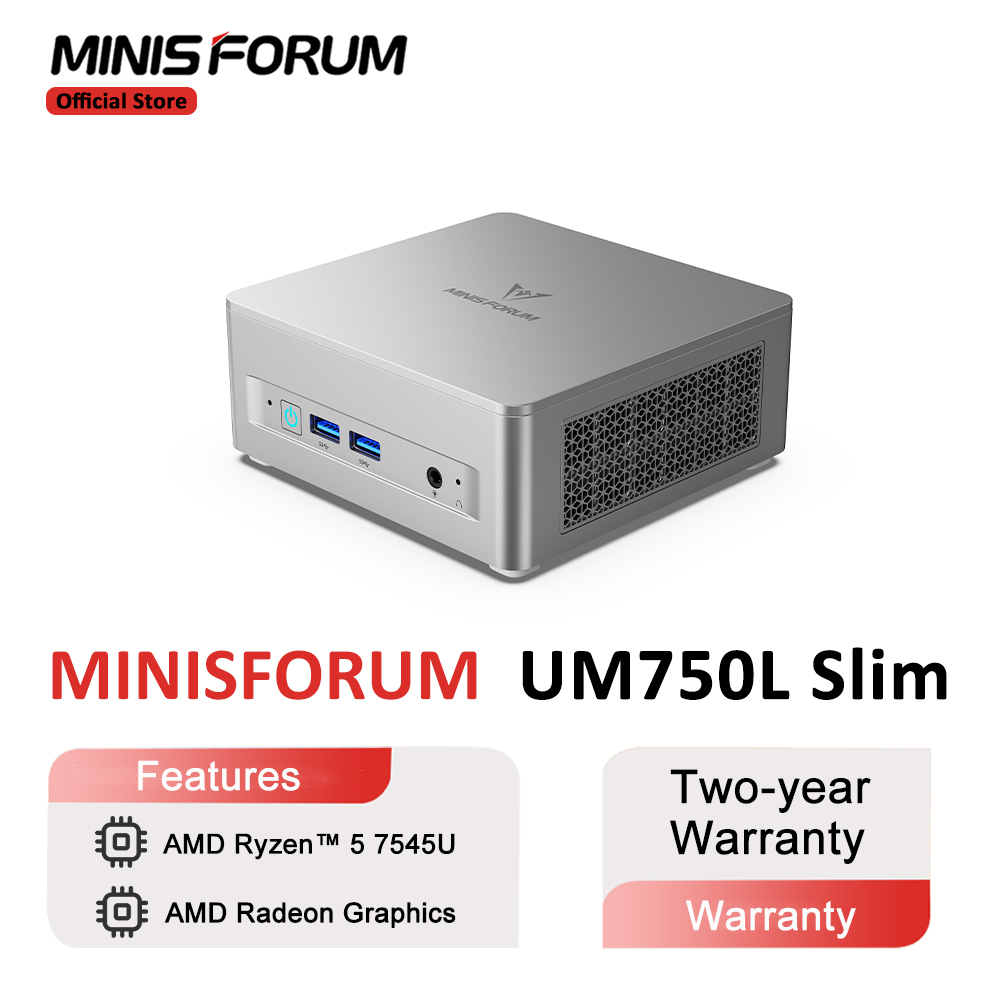 Pc Gaming Ryzen - MINISFORUM Mini PC UM750L Slim AMD
