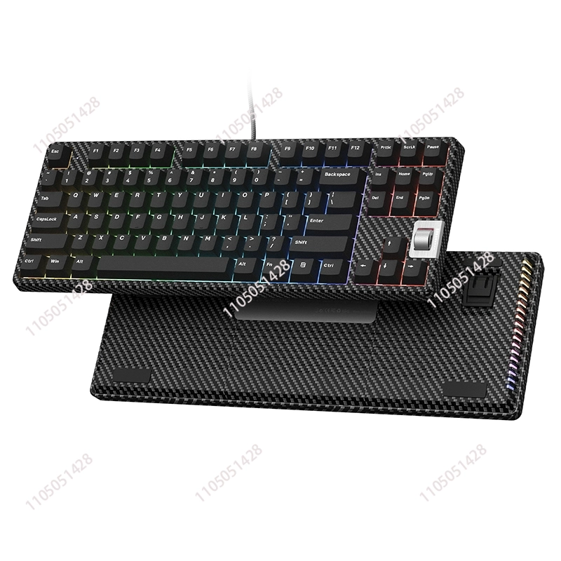 Pc Gaming Keyboards - F87 Walnut 75% Wired Gaming Mechanical