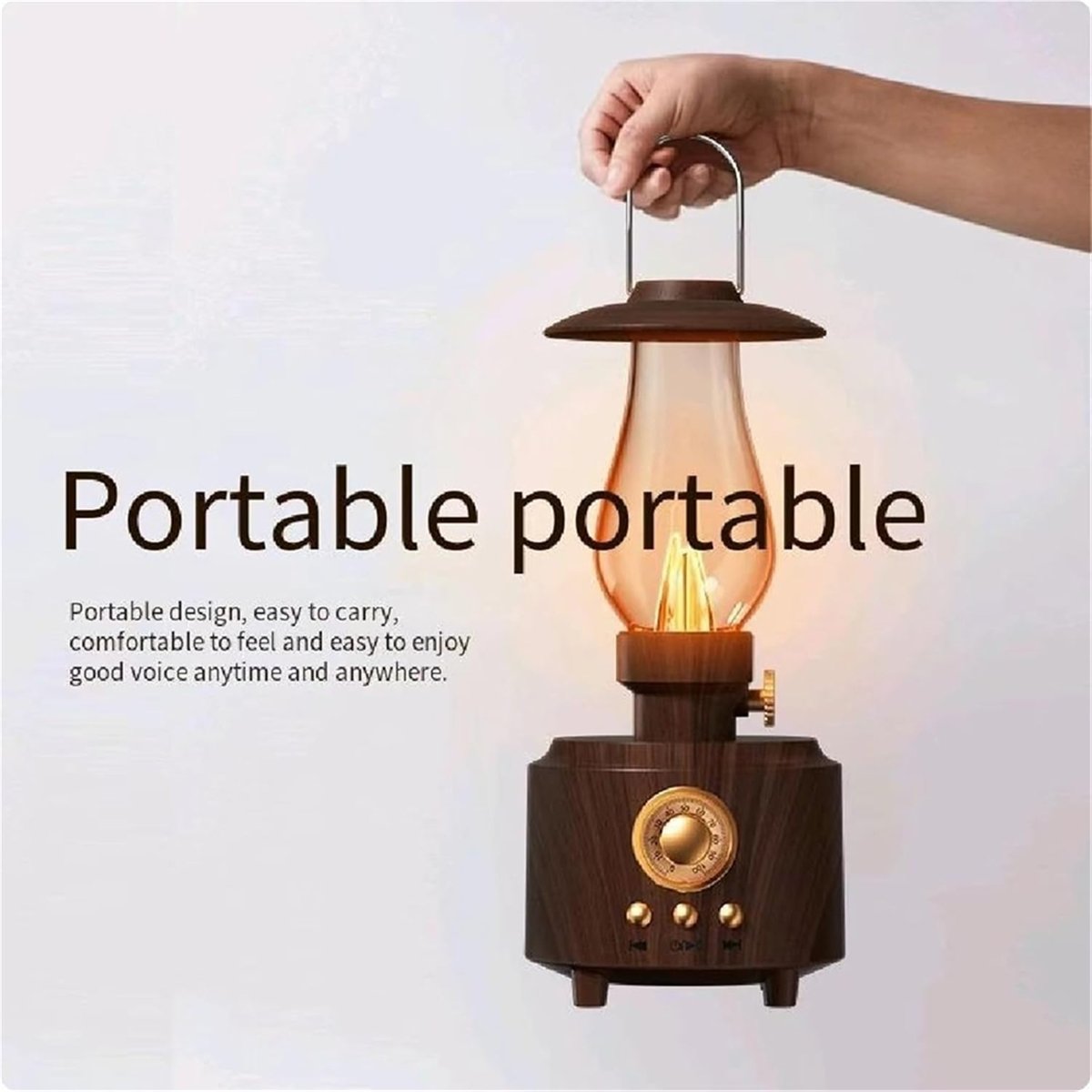Sound Card Usb - A10I Classic Bluetooth Speaker Atmosphere Light