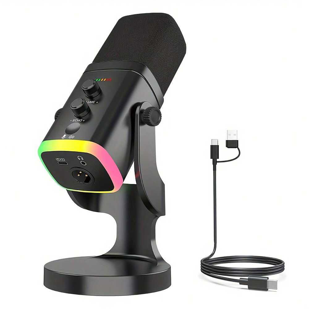 XLR/USB Dynamic Microphone for - Pc Gaming Youtube recension och pris