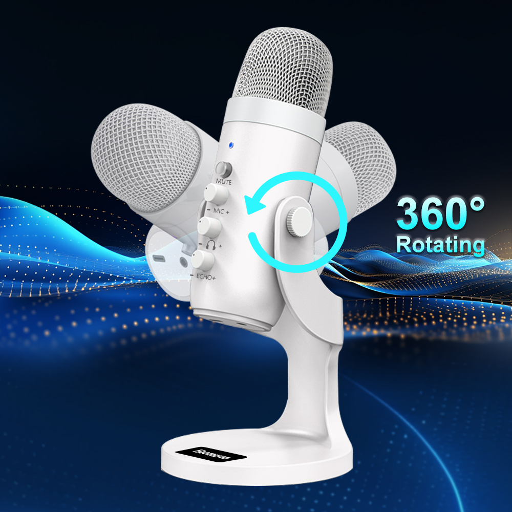 Professional White USB Condens - Pc Gaming Youtube recension och pris