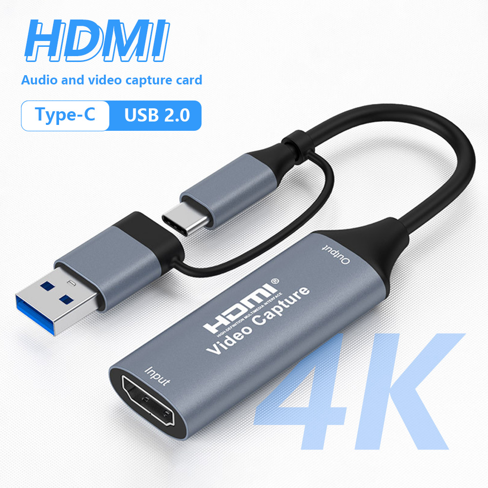 4K 2 in 1 USB 2.0 Video Captur - Sound Card Usb recension och pris