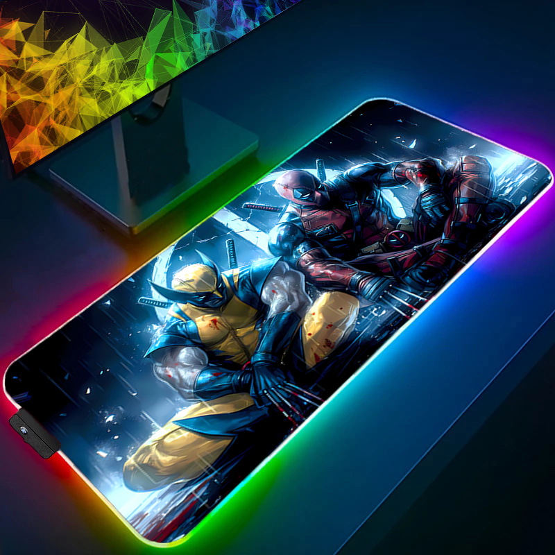 LED Mouse Pad Gaming Backlight - Pc Gaming Keyboards recension och pris