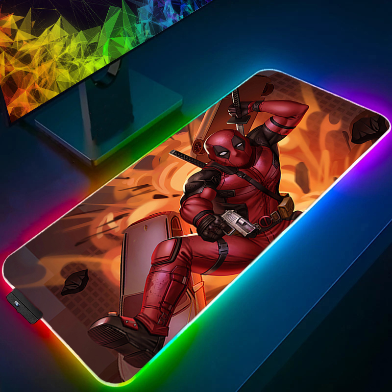 LED Mouse Pad Gaming Backlight - Pc Gaming Keyboards recension och pris
