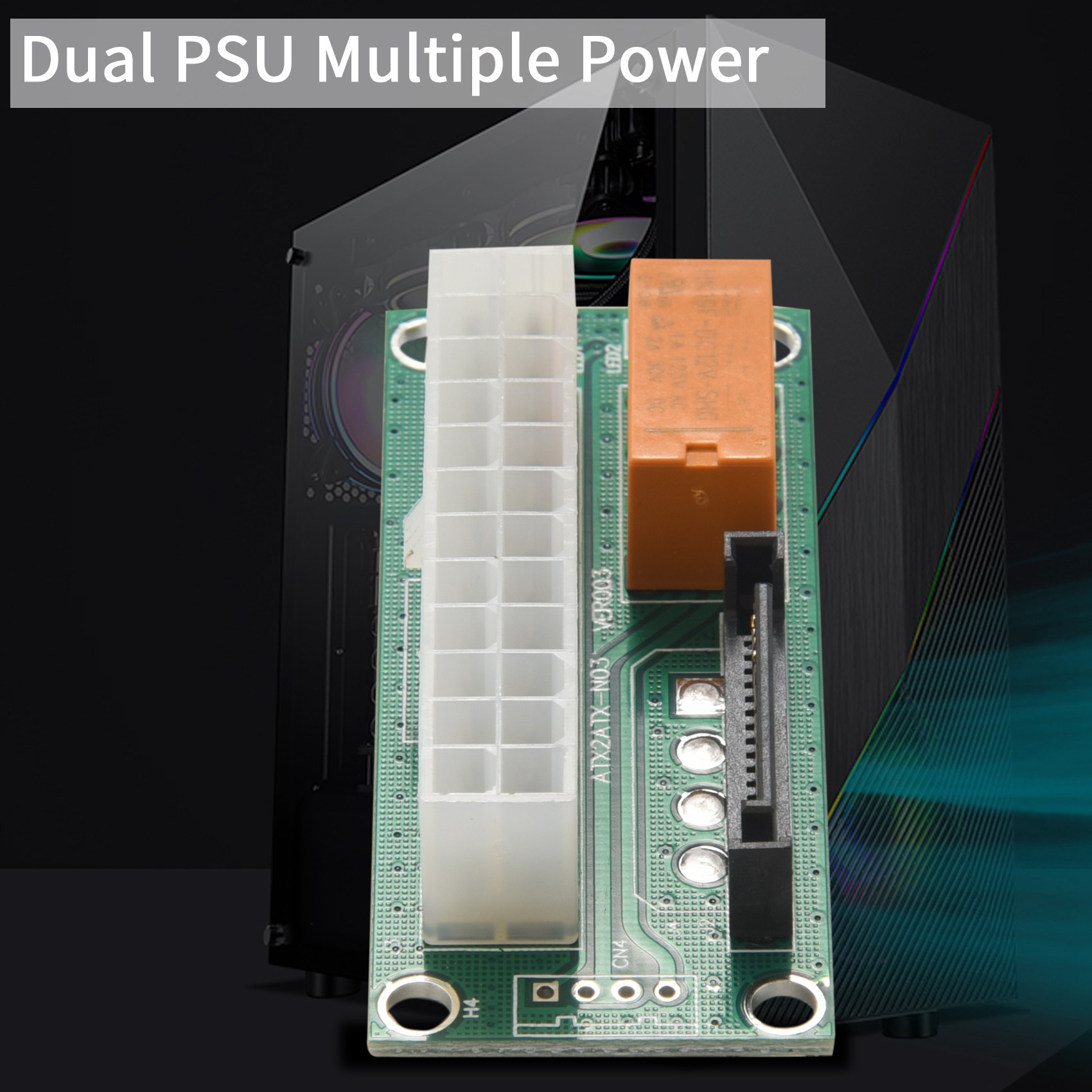 SuperDeals Power Board Dual PS - Atx Power Supply recension och pris
