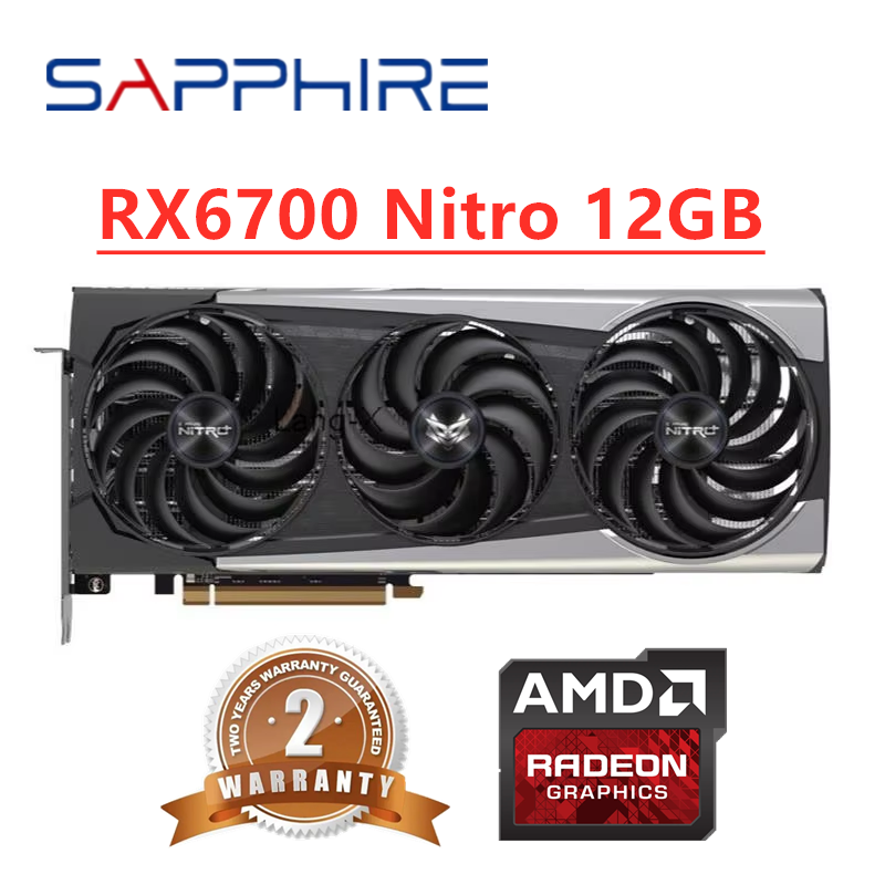 GPU Sapphire RX 6700 XT 6700XT - Pc Gaming Vr recension och pris