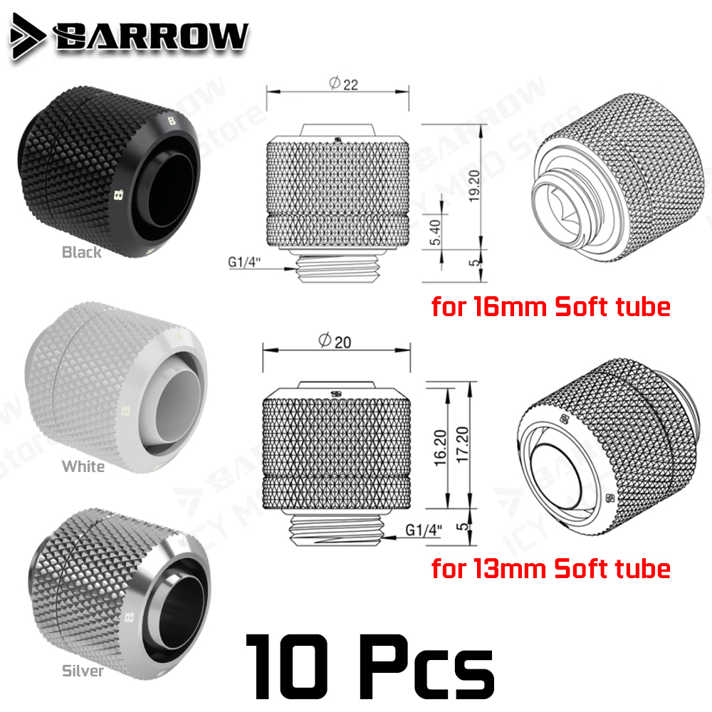 Barrow Soft Tube Connector Kit - Pc Gaming Youtube recension och pris