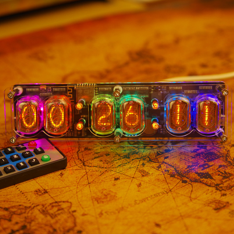 Nixie Tube Desk Clocks Six Dig - Pc Gaming Youtube recension och pris