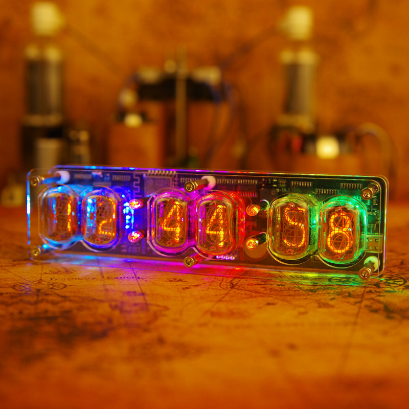 Nixie Tube Desk Clocks Six Dig - Pc Gaming Youtube recension och pris