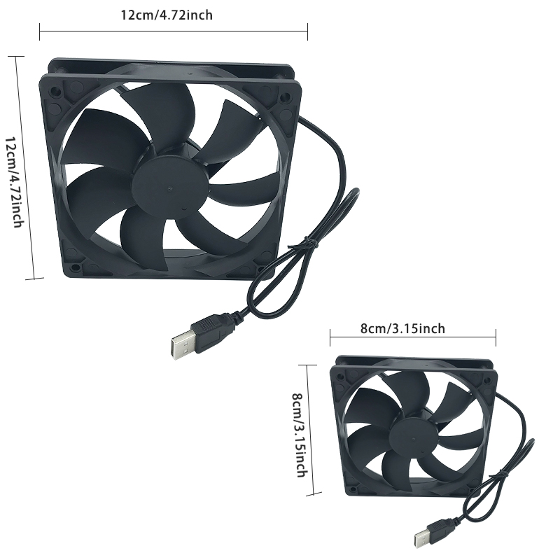 8/12cm 12V USB Powered Compute - Pc Gaming Vr recension och pris