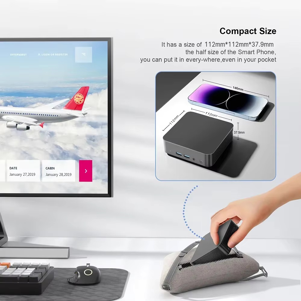 2026 Intel N150 Mini PC Protab - Pc Gaming Sultan recension och pris