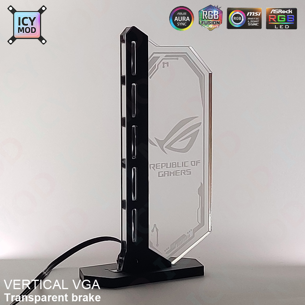 Transparent Vertical GPU Suppo - Pc Gaming Vr recension och pris