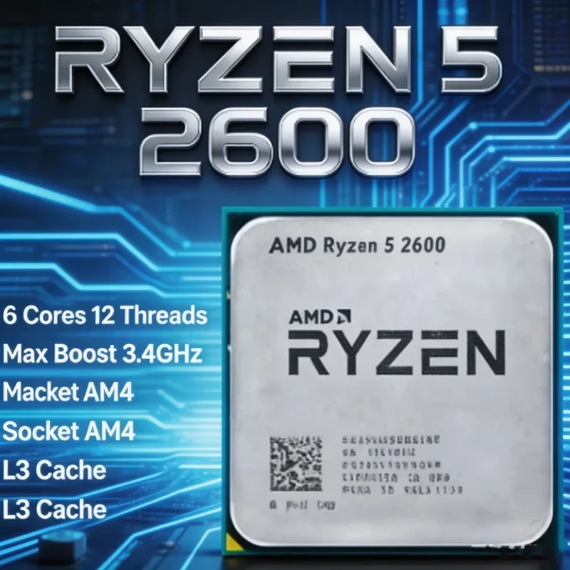 AMD Ryzen 5 2600 Entry Level D - Pc Gaming Entry recension och pris
