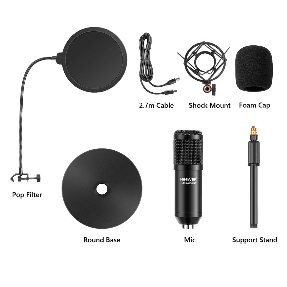 Neewer USB Microphone Kit-Plug - Pc Gaming Youtube recension och pris