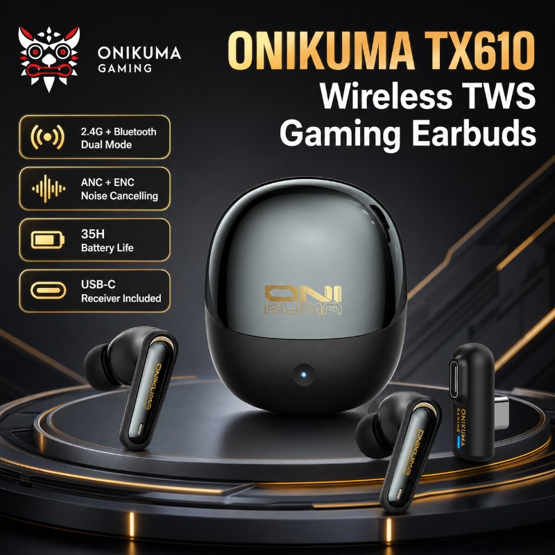 ONIKUMA TX610 Wireless Gaming  - Pc Gaming Apple recension och pris