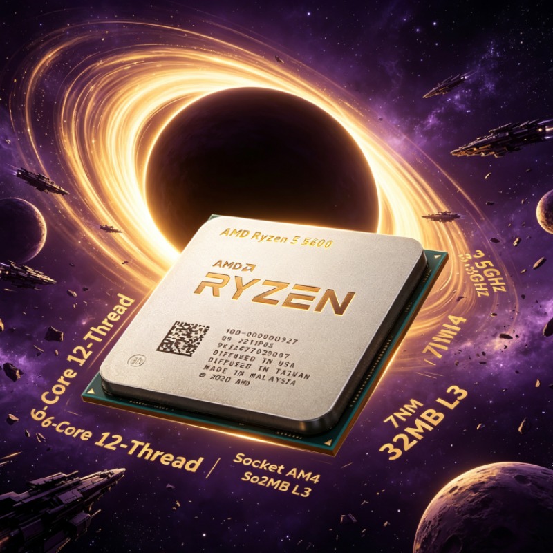 Ryzen 5 5600 6-Core 12-Thread  - Pc Gaming Ryzen recension och pris