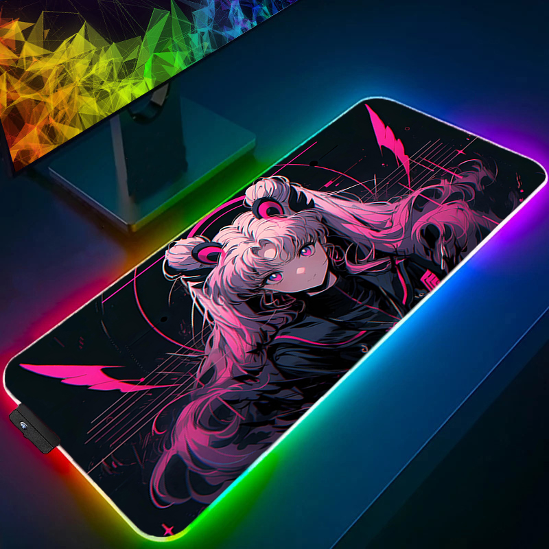 RGB Large Mouse Pad Gamer Keyb - No Rgb Gaming Pc recension och pris