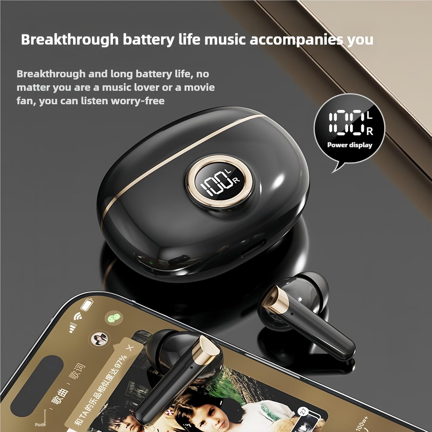 In-ear TWS Bluetooth 5.4 earph - Pc Gaming Apple recension och pris
