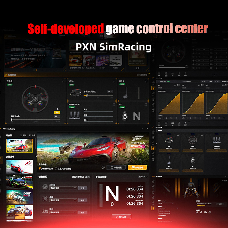 PXN V4D Bundle Racing Wheel PX - Pc Gaming Entry recension och pris