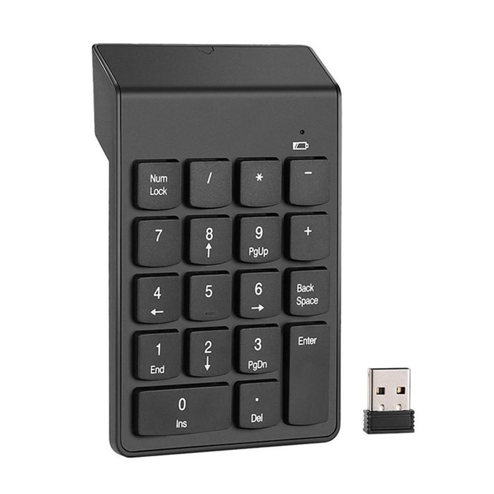 18‑Keys 2.4G Wireless Numeric  - Pc Gaming Entry recension och pris