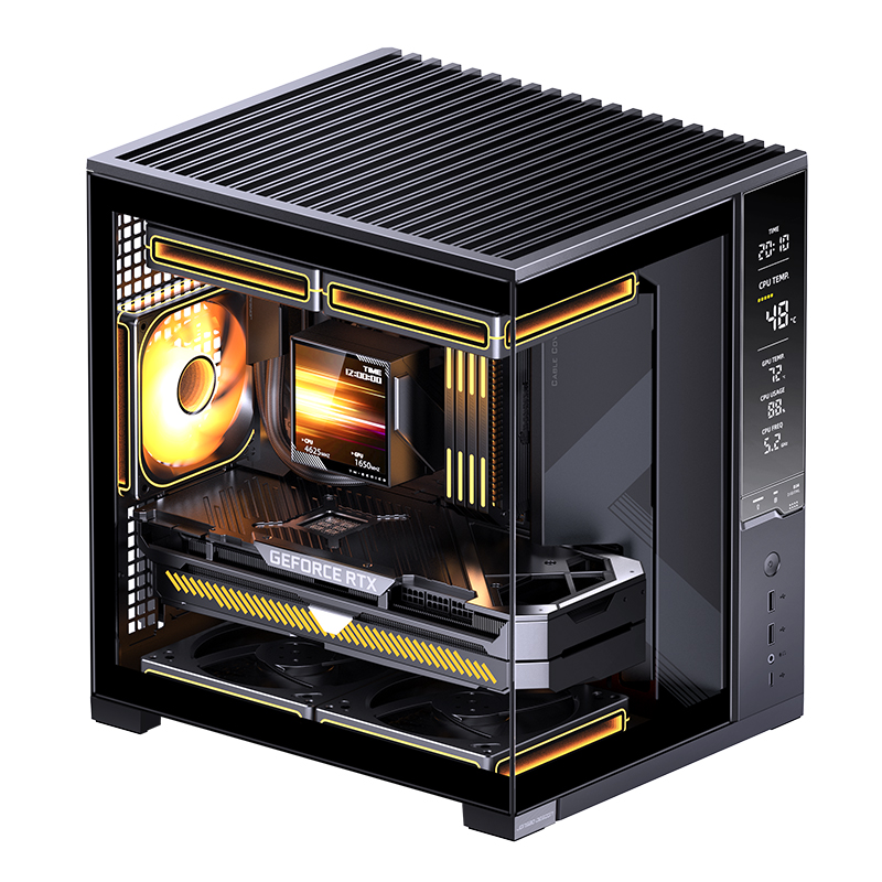 Jonsbo D34 Desktop MATX Mini-I - Pc Gaming Jonsbo recension och pris