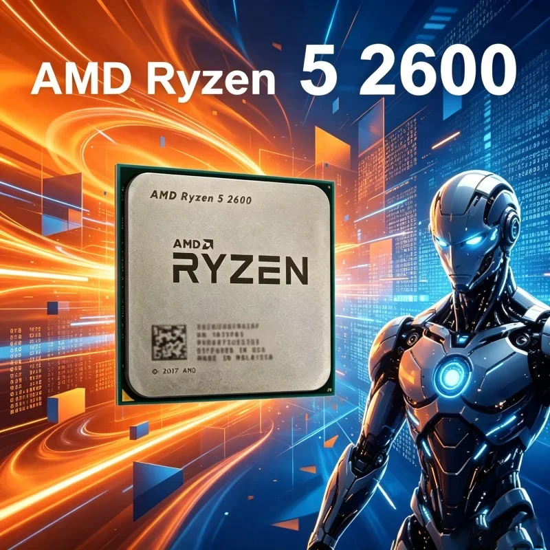 AMD Ryzen 5 2600 Desktop PC Pr - Pc Gaming Entry recension och pris