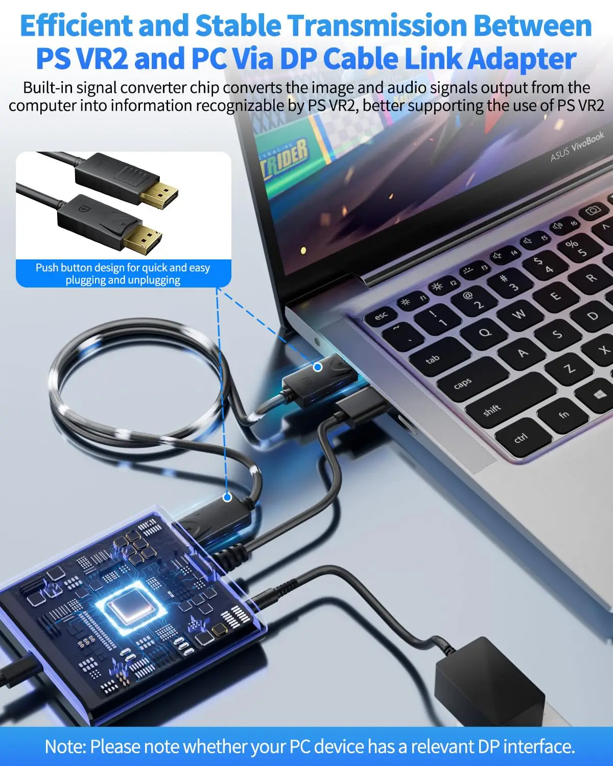 For PS5 VR2 PC Adapter PSVR2 C - Pc Gaming Vr recension och pris