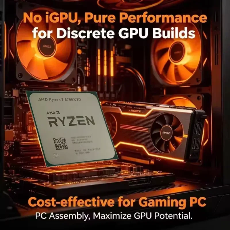 AMD Ryzen 7 5700X3D R7 5700X3D - Pc Gaming Ryzen recension och pris