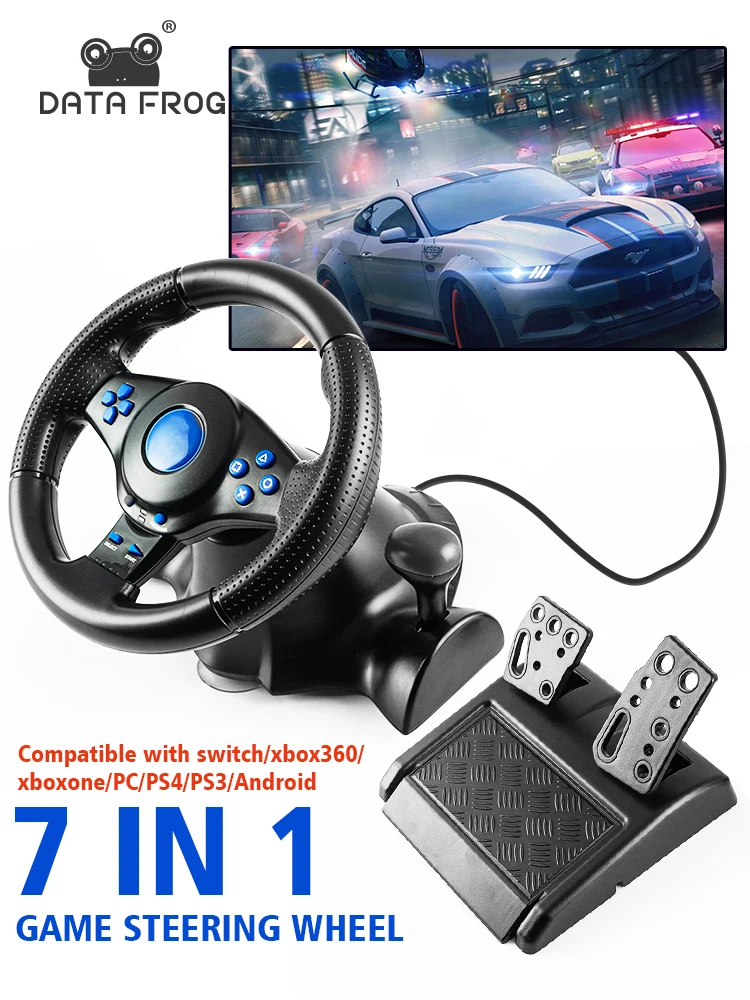 DATA FROG Racing Steering Whee - Pc Gaming Windows 7 recension och pris